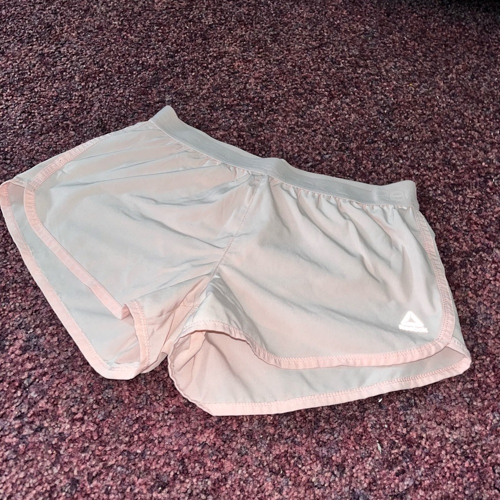 Reebok pink athletic shorts
